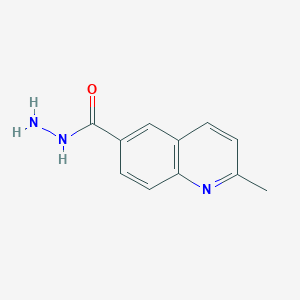 molecular formula C11H11N3O B1627626 2-Methylquinoline-6-carbohydrazide CAS No. 427891-96-1
