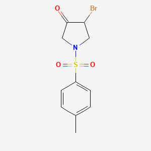 4-Bromo-1-tosylpyrrolidin-3-one
