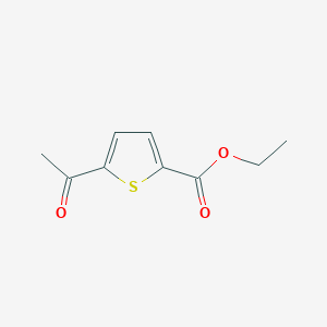molecular formula C9H10O3S B1627638 Ethyl 5-acetylthiophene-2-carboxylate CAS No. 33148-82-2