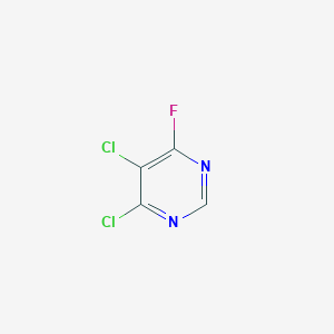 molecular formula C4HCl2FN2 B1627640 4,5-Dichloro-6-fluoropyrimidine CAS No. 30679-87-9
