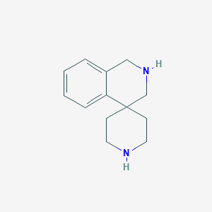 molecular formula C13H18N2 B1627641 2,3-Dihydro-1H-spiro[isoquinoline-4,4'-piperidine] CAS No. 1145670-30-9