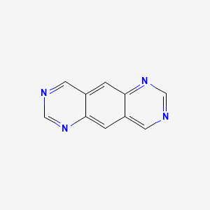molecular formula C10H6N4 B1627642 Pyrimido[4,5-g]quinazoline CAS No. 260-75-3
