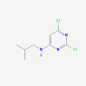 molecular formula C8H11Cl2N3 B1627647 2,6-dichloro-N-isobutylpyrimidin-4-amine CAS No. 72063-78-6