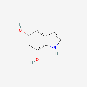 molecular formula C8H7NO2 B1627653 1H-Indole-5,7-diol CAS No. 191331-69-8