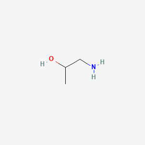 molecular formula C3H9NO<br>CH3CHOHCH2NH2<br>C3H9NO B162767 1-氨基丙醇 CAS No. 1674-56-2