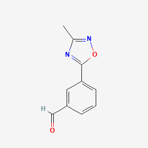 3-(3-Methyl-1,2,4-oxadiazol-5-yl)benzaldehyde