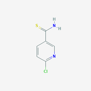 molecular formula C6H5ClN2S B1627672 6-Chloropyridine-3-carbothioamide CAS No. 400776-16-1