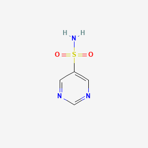 molecular formula C4H5N3O2S B1627676 Pyrimidine-5-sulfonamide CAS No. 98621-75-1
