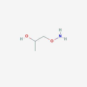 molecular formula C3H9NO2 B1627683 1-(Aminooxy)propan-2-ol CAS No. 32380-74-8