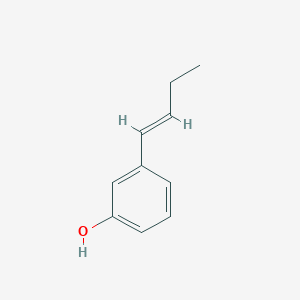 molecular formula C10H12O B1627684 (E)-3-(But-1-enyl)phenol CAS No. 702660-55-7