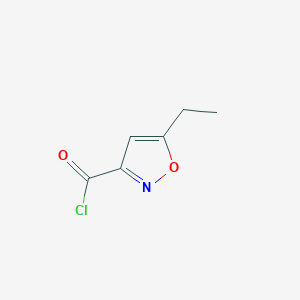 5-Ethylisoxazole-3-carbonyl chloride