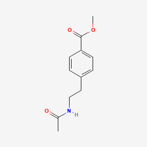 molecular formula C12H15NO3 B1627734 Methyl 4-(2-acetylaminoethyl)benzoate CAS No. 870703-69-8