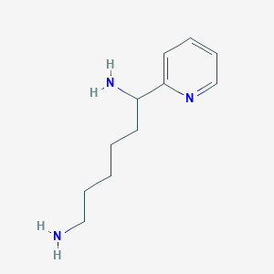 molecular formula C11H19N3 B1627755 1-Pyridin-2-yl-hexane-1,6-diamine CAS No. 904813-53-2