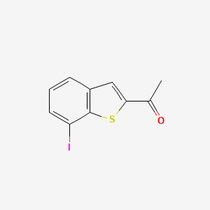 1-(7-Iodo-benzo[b]thiophen-2-yl)-ethanone