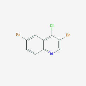 molecular formula C9H4Br2ClN B1627774 4-Chloro-3,6-dibromoquinoline CAS No. 927801-19-2
