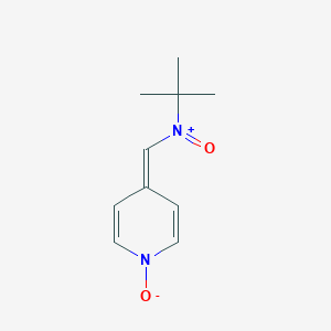 molecular formula C10H14N2O2 B162780 alpha-(4-Pyridyl-1-oxide)-N-tert-butylnitrone CAS No. 66893-81-0