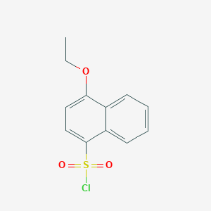 molecular formula C12H11ClO3S B1627800 4-Ethoxynaphthalene-1-sulfonyl chloride CAS No. 91222-55-8