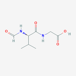 molecular formula C8H14N2O4 B162782 Formylvalylglycine CAS No. 1803-57-2