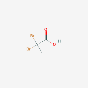 molecular formula C3H4Br2O2 B1627835 2,2-Dibromopropanoic acid CAS No. 594-48-9
