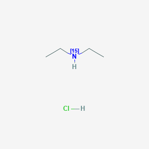 molecular formula C4H12ClN B1627839 Diethylamine-15N hydrochloride CAS No. 262601-45-6
