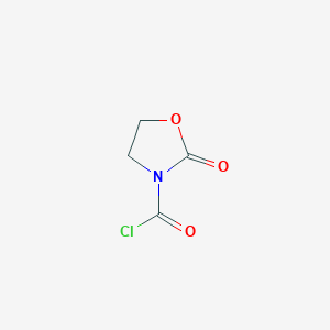 molecular formula C4H4ClNO3 B1627888 2-Oxo-3-oxazolidinecarbonyl chloride CAS No. 66313-48-2