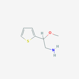 molecular formula C7H11NOS B1627906 2-Methoxy-2-(2-thienyl)ethanamine CAS No. 64635-26-3