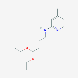 molecular formula C14H24N2O2 B1627955 N-(4,4-diethoxybutyl)-4-methylpyridin-2-amine CAS No. 864685-05-2