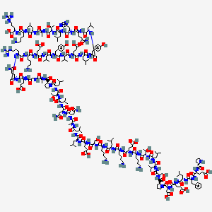 molecular formula C255H416N66O77 B1627964 Thymopoietin III CAS No. 79103-34-7