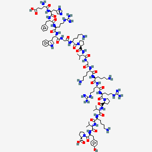 molecular formula C116H182N36O24 B1627965 Acth (5-24) CAS No. 39603-68-4