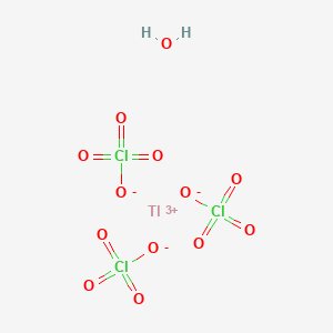 molecular formula Cl3H2O13Tl B1627970 Thallium(III) perchlorate hydrate CAS No. 207738-09-8