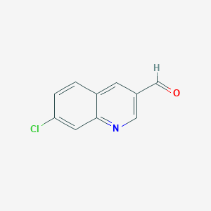 molecular formula C10H6ClNO B1627995 7-Chloroquinoline-3-carbaldehyde CAS No. 363135-55-1