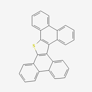 molecular formula C28H16S B1628006 16-thiaheptacyclo[15.12.0.02,15.03,8.09,14.018,23.024,29]nonacosa-1(17),2(15),3,5,7,9,11,13,18,20,22,24,26,28-tetradecaene CAS No. 202-72-2
