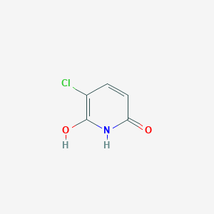 molecular formula C5H4ClNO2 B1628014 3-Chloro-6-hydroxypyridin-2(1H)-one CAS No. 103792-71-8