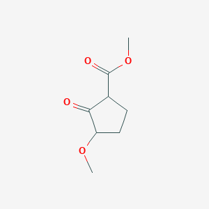 molecular formula C8H12O4 B1628016 Methyl 3-methoxy-2-oxocyclopentane-1-carboxylate CAS No. 67717-37-7