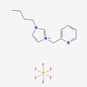 1-Butyl-3-(2-pyridinylmethyl)-1H-imidazolium hexafluorophosphate
