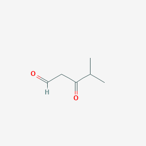 molecular formula C6H10O2 B1628067 4-Methyl-3-oxopentanal CAS No. 25044-03-5