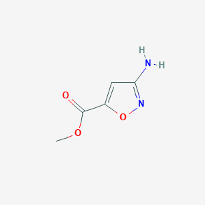 molecular formula C5H6N2O3 B1628081 Methyl 3-aminoisoxazole-5-carboxylate CAS No. 203586-95-2