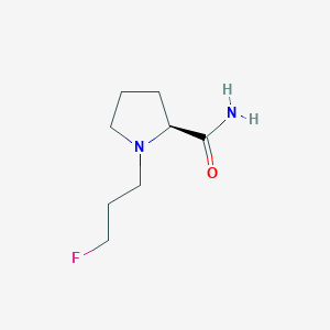 (S)-1-(3-Fluoropropyl)pyrrolidine-2-carboxamide