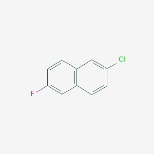 molecular formula C10H6ClF B1628110 2-Chloro-6-fluoronaphthalene CAS No. 59079-71-9