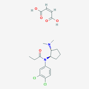 molecular formula C20H26Cl2N2O5 B162812 Eclanamine Maleate CAS No. 67450-45-7