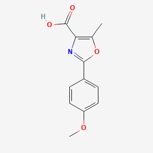 2-(4-Methoxyphenyl)-5-methyl-1,3-oxazole-4-carboxylic acid