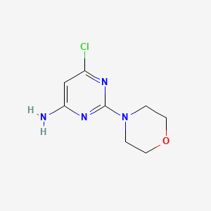 6-Chloro-2-(4-morpholinyl)-4-pyrimidinamine
