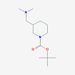 molecular formula C13H26N2O2 B1628137 tert-Butyl 3-((dimethylamino)methyl)piperidine-1-carboxylate CAS No. 254905-64-1