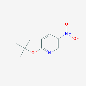 molecular formula C9H12N2O3 B1628152 2-Tert-butoxy-5-nitropyridine CAS No. 72617-83-5