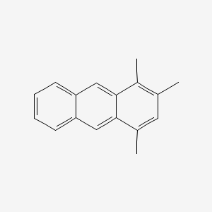 molecular formula C17H16 B1628159 1,2,4-Trimethylanthracene CAS No. 20153-28-0