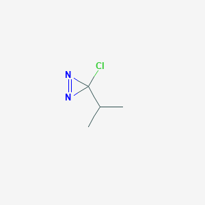 molecular formula C4H7ClN2 B1628163 3-Chloro-3-isopropyl-3H-diazirine CAS No. 29648-80-4