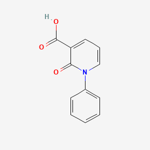 molecular formula C12H9NO3 B1628176 2-Oxo-1-phenyl-1,2-dihydropyridine-3-carboxylic acid CAS No. 868171-81-7