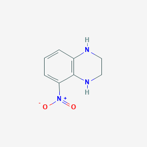 molecular formula C8H9N3O2 B1628198 5-Nitro-1,2,3,4-tetrahydroquinoxaline CAS No. 41959-36-8