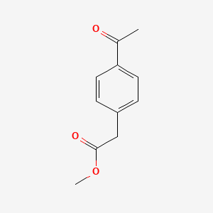 molecular formula C11H12O3 B1628209 Methyl 2-(4-acetylphenyl)acetate CAS No. 20051-06-3