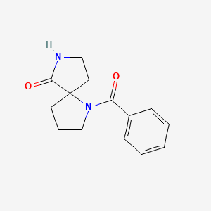 1-Benzoyl-1,7-diazaspiro[4.4]nonan-6-one